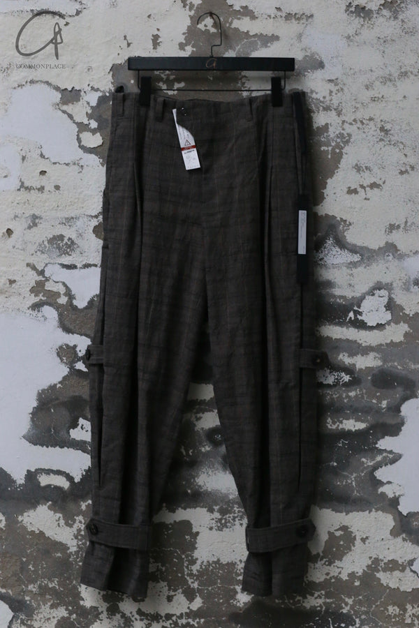 DEVOA 24 autumn and winter cuffed trousers DVA-PTE-DCJP-MAD GRAY PTE-DCJP